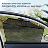 Universal Car Sun Shade Automatic Lifting Telescopic Curtains UV Protection for Car Truck SUVRear Right