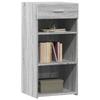 VidaXL Buffet Sonoma Grey 45x42.5x93 Cm Engineered Wood, Cabinet, Sideboard, Storage Cabinet, Cupboard, 846325