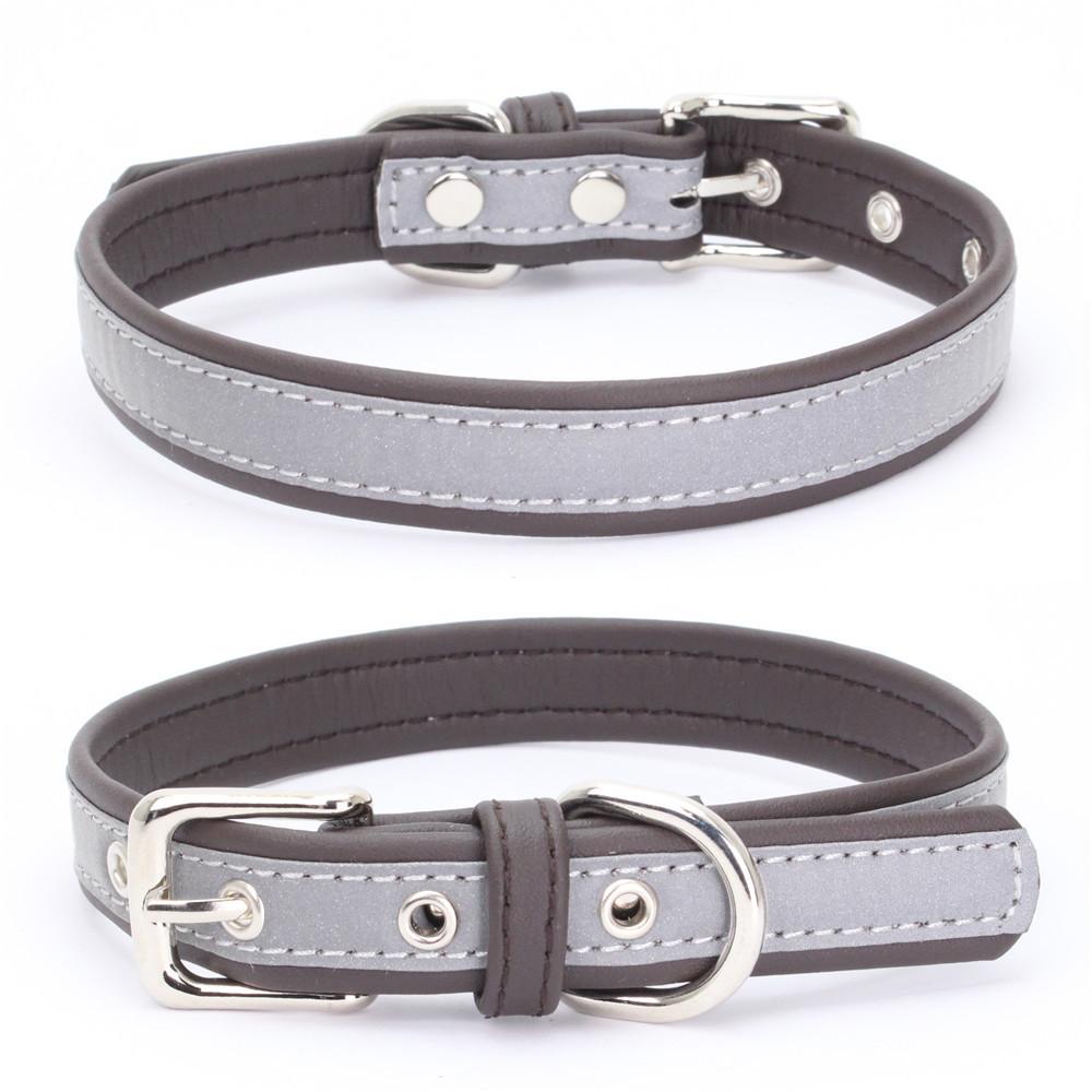 Pet Collar Reflective Dog Collar Soft Warm Cat Collar Dog Traction Rope