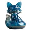 Luxury Fox Sculpture Healing Fox Statue Lucky Animal Figurine Home Office Desktop Decoration Ornament