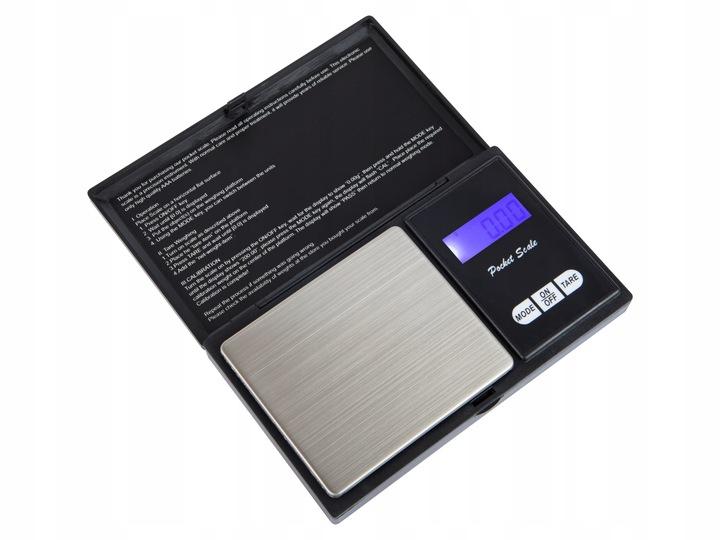 Mini Waga Kuchenna Elektroniczna Lcd 0,01G - 500G + Baterie Aaa Zestaw