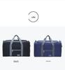 Portable Foldable Travel Bag with Large Capacity and Trolley Handle Attachment