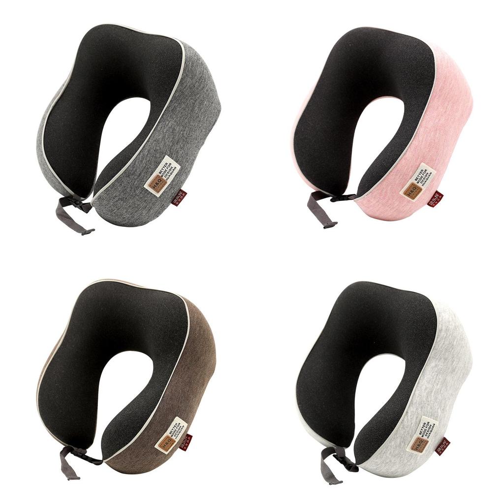 Memory Foam U Shaped Neck Pillow For Travel And Office Comfort
