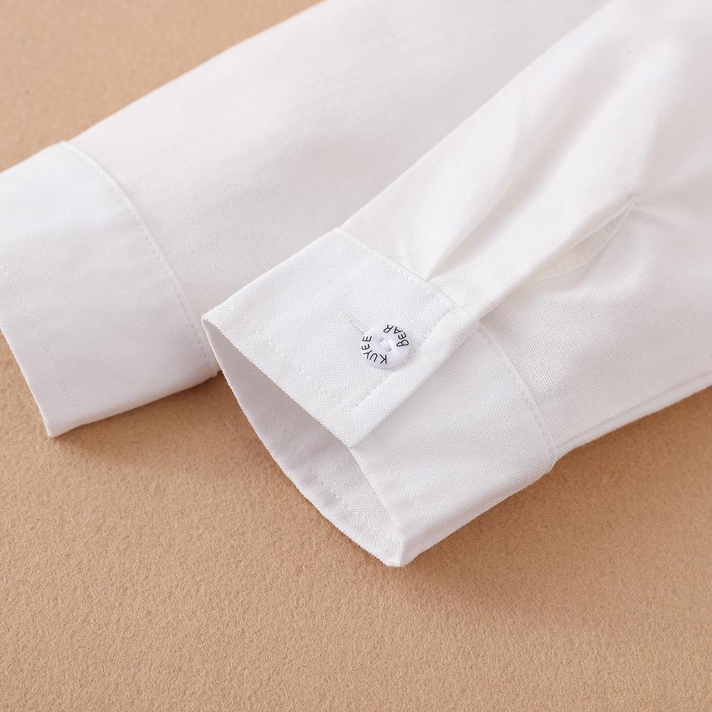 Jungen Schuluniform Hemden Langarm Frühling Herbst Umlegekragen Kinder Tops für Schulkinder