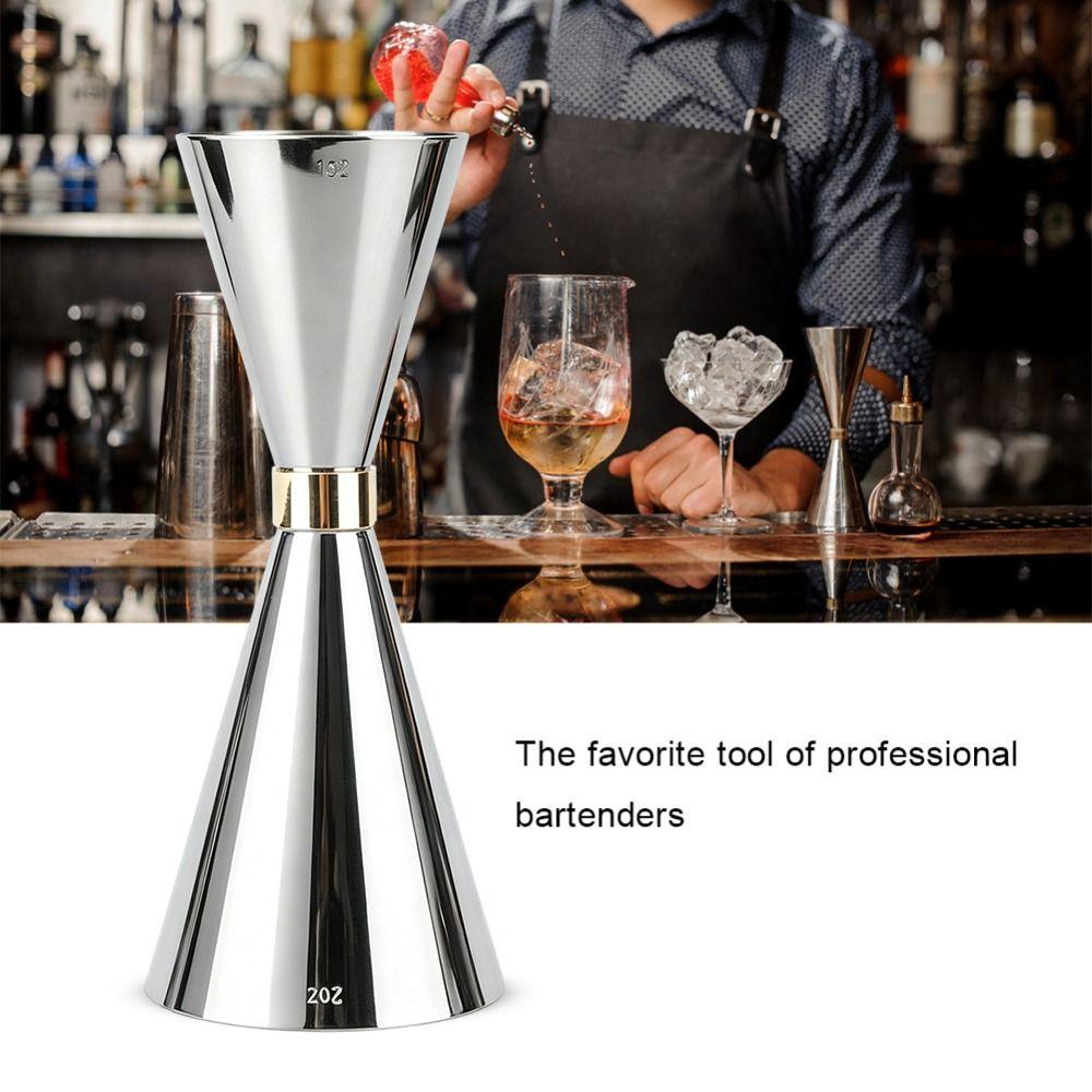 Cone Shape Wine Measuring Cup 30/60ml Spirit Measure Cup Precise Bar Accessories Tool Bartending