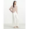 JUZUI Women's Elegant Tweed Short Jacket