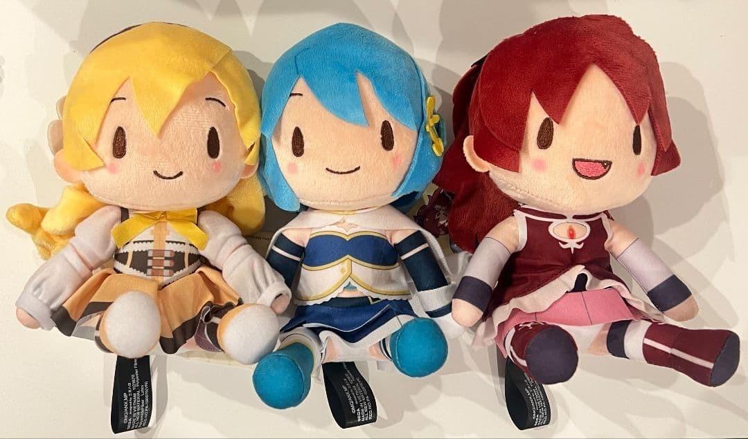 Puella Magi Madoka Magica Восстание Пувапучи Плюшевая игрушка Том 2 Саяка Мами Кёко Набор