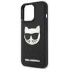 Etui Do iPhone 13 Pro Karl Lagerfeld 3D Rubber Choupette Czarne