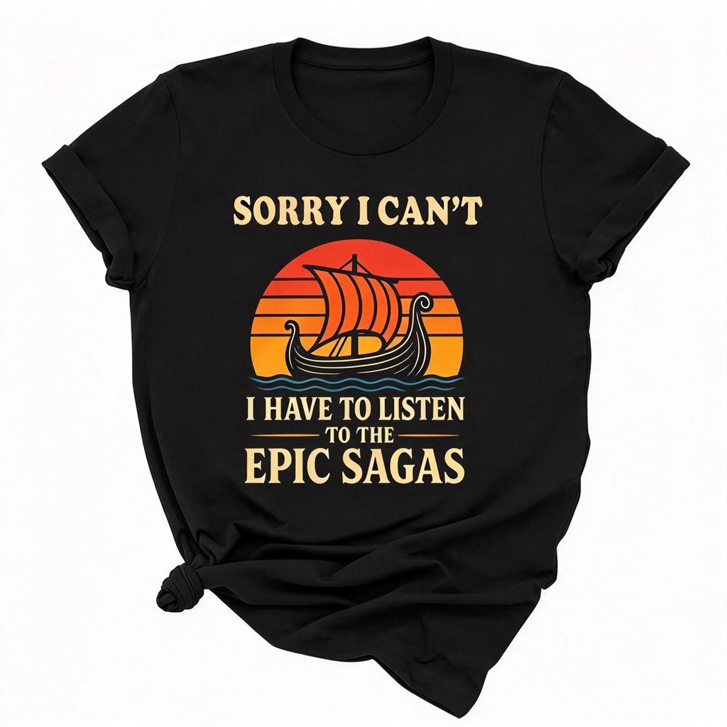 Maglietta Musicale di Odisseo La Saga Epica T-shirt Mitologia Greca Teatro Tee Omero Odissea Letteratura Classica Magliette per Nerd Palco Tee