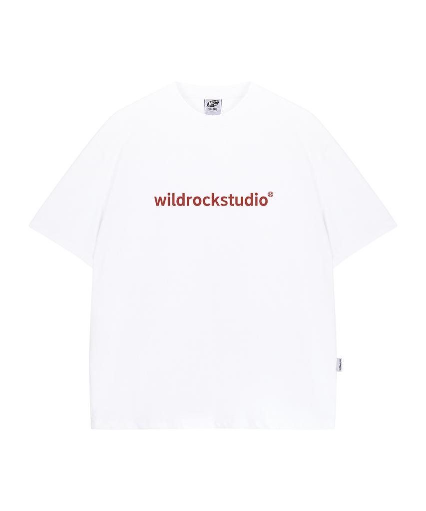 WILDROCK Standard Logo Cool Cotton Oversized Short Sleeve T-Shirt