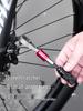 Bike Tool Kit: Ratchet Wrench, Bit Set, Tire Levers, Emergency Pump