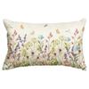New Spring Flower Pillowcase Linen Printed Floral Sofa Cushion Cover Home Pillowcase