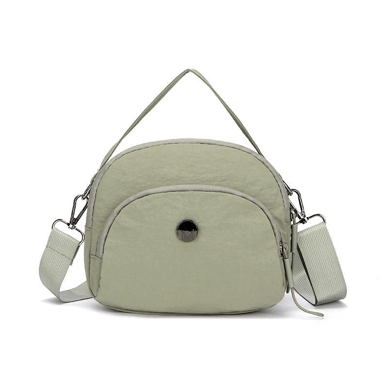 

Женская сумка нейлоновая сумка однотонная сумка через плечо кроссбоди сумка для мобильного телефона зелёный