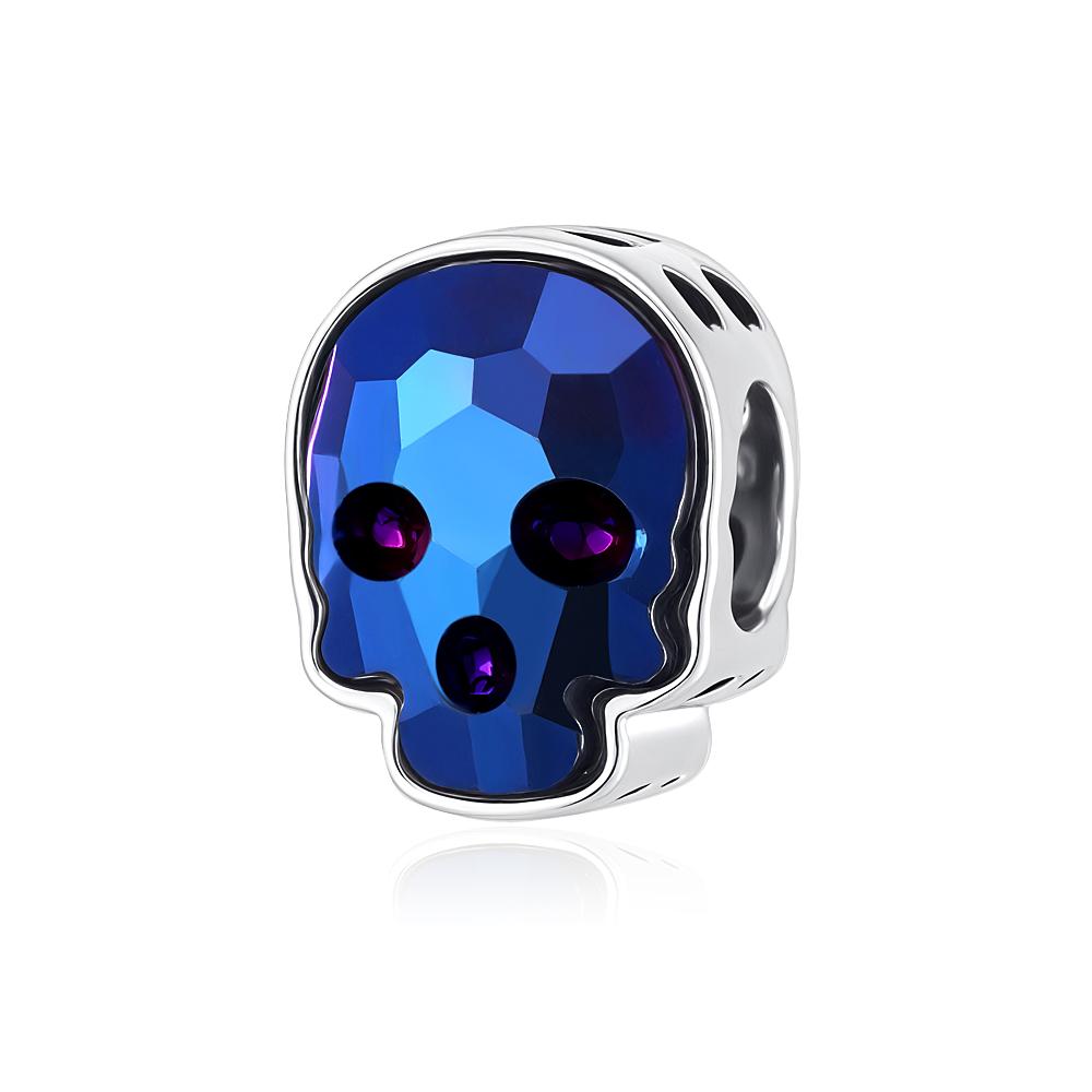 Nowy Miedziany Niebieski Kolor Koralik Łapa Lotosu Gwiazda Wiszący Amulet Pasuje do Oryginalnej Bransoletki 3mm DIY Prezent Urodzinowy Wykwintna Biżuteria