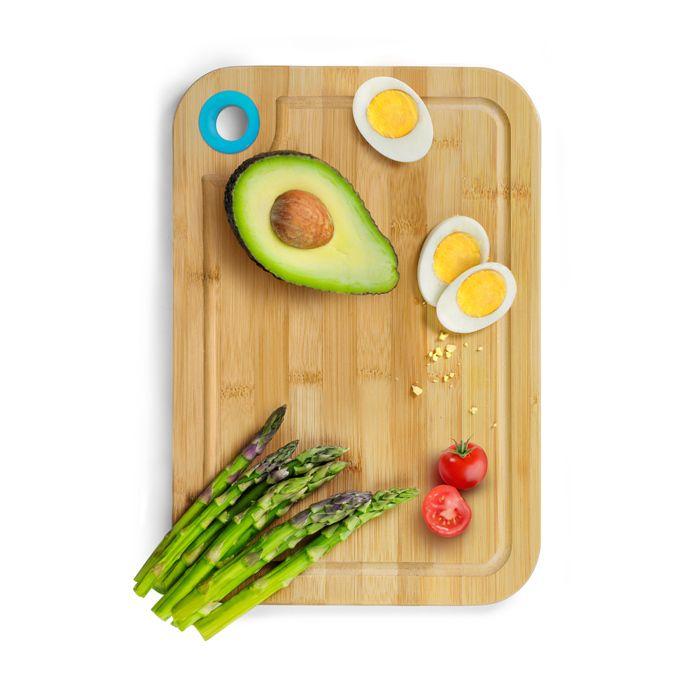 Cutting Board - Ibili - 743028 - Bamboo - 28 X 20 Cm - Reversible