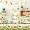 Dinosaur Birthday Disposable Tablecloth Birthday Party Decor Kids Boy Baby Shower Jungle Dino Party Table Cover Supplies Favors