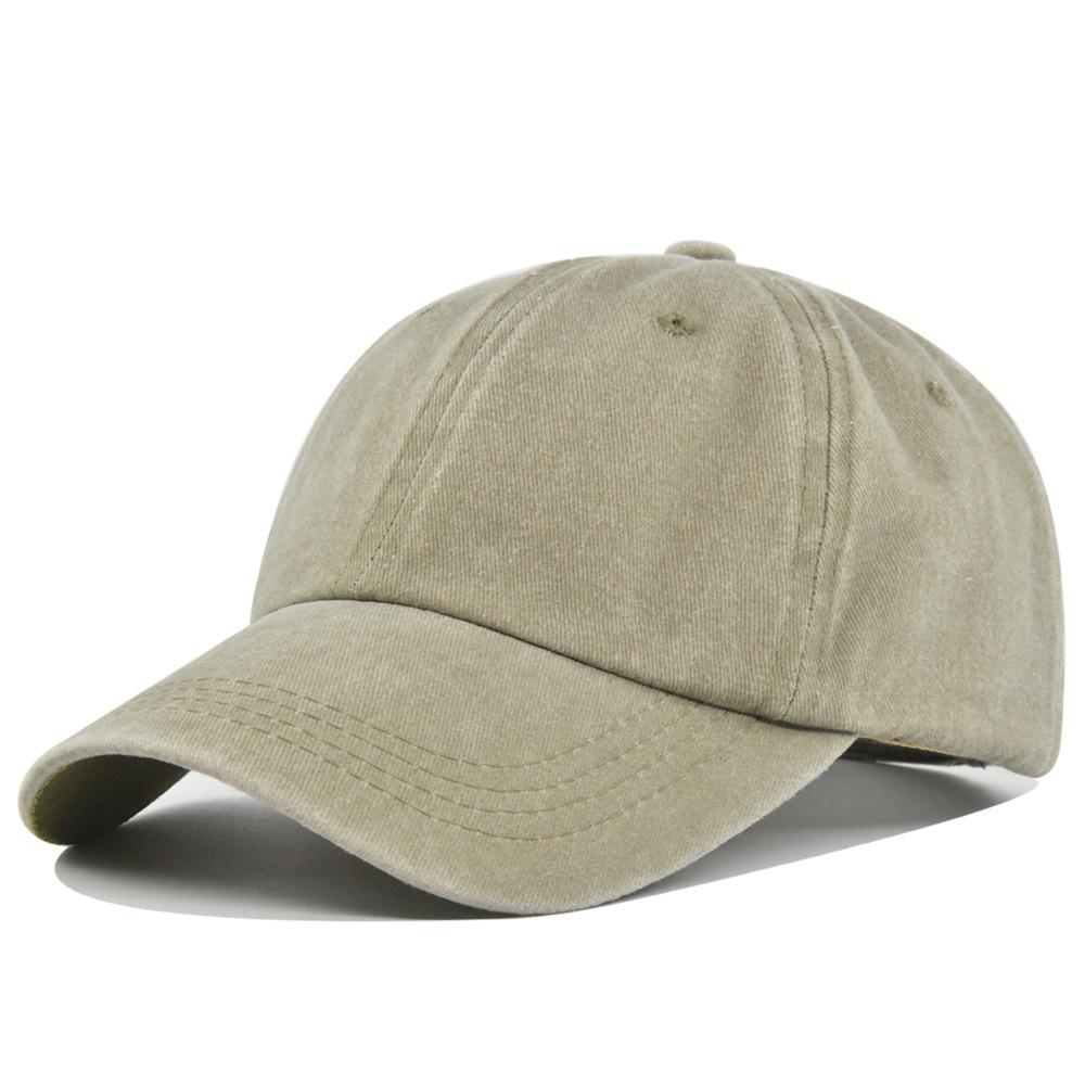 High Quality Blank Distressed Washed Baseball Cap Custom Bleached Plain Dad Hats Unstructured Washed Caps for Camping and Hiking