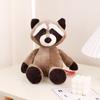 Forest Animal Doll Lion Tiger Elephant Little Raccoon Doll Grabber Ragdoll Plush Toy