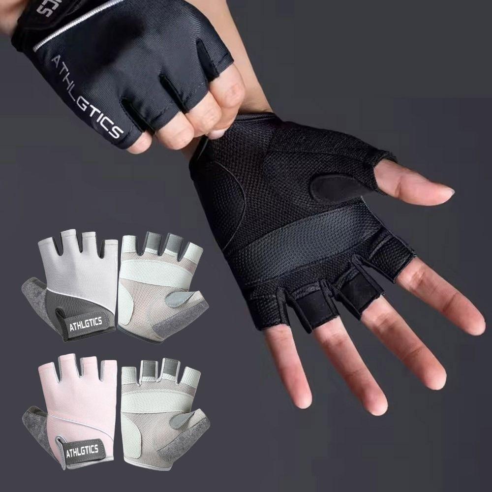 Anti Slip Summer Sunscreen Cycling Gloves Thin Training Exercise Fitness Gloves for Men Women