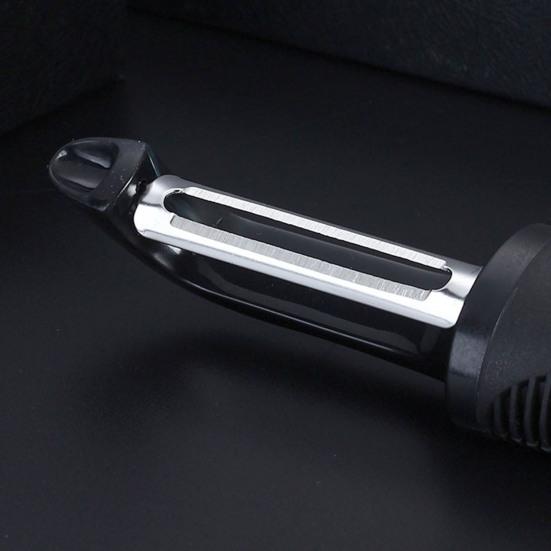 Roterande potatisskalare Skarp Rostfri Potatisskalare med Halkfritt Handtag för Kök Frukt Morot Grönsak Kiwi