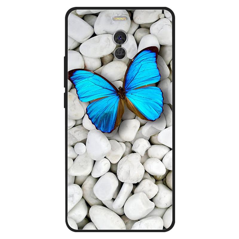 For Meizu M6 Note Case Silicone Cat Painted Soft Black Cover for Meizu M6Note M3 Note 8 Cover TPU Coque Protective Capa