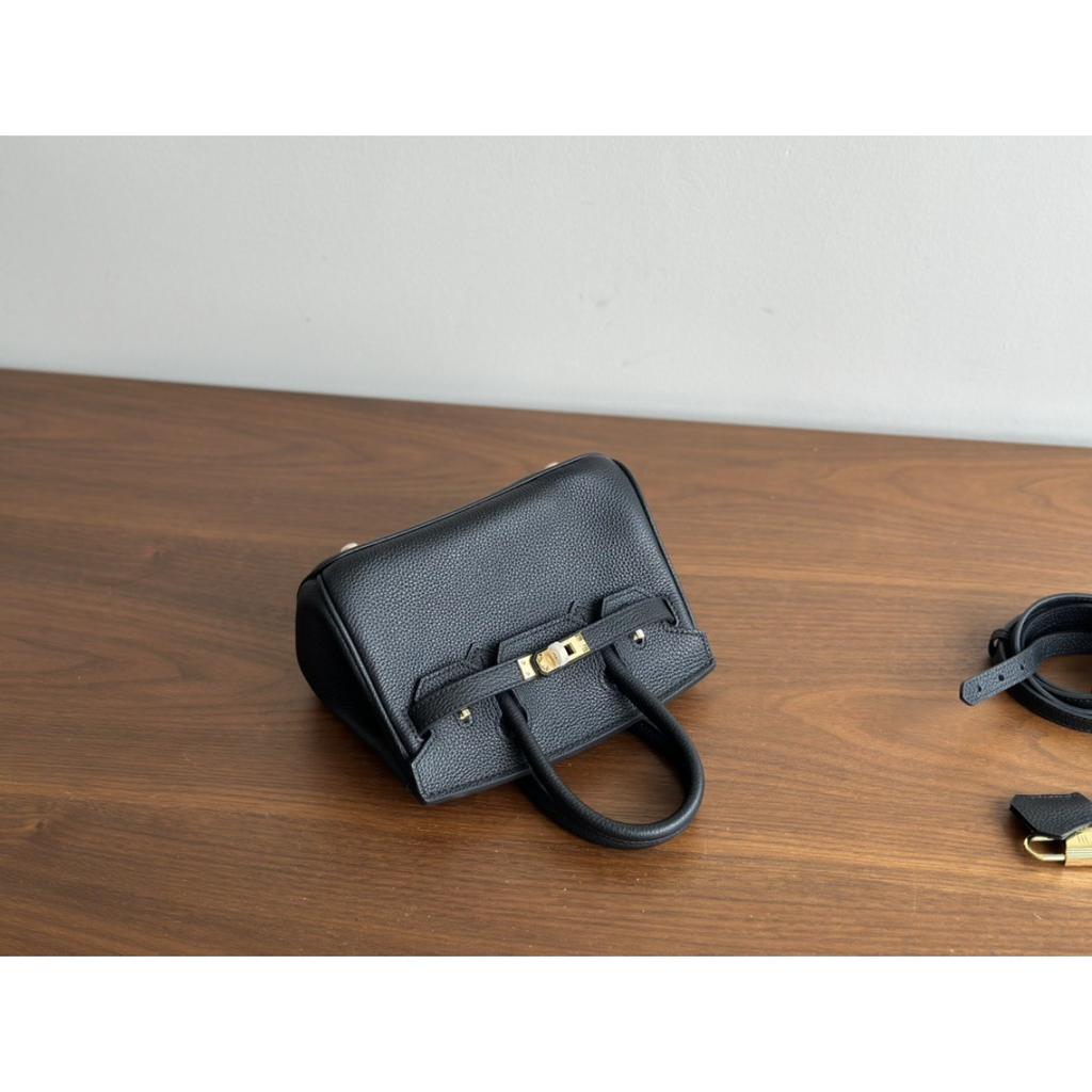 20 Couro Platina Togo Grande Capacidade Primeira Camada Feminina Couro Moda Versátil Bolsa de Mão Ombro Mensageiro Bolsa Feminina