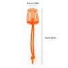 5Pcs Backpacks Buckle Carabiner Clip Outdoor Camping Bag Hanger Hook Clamps Carabiner Elastic Buckle Hunting Accessories