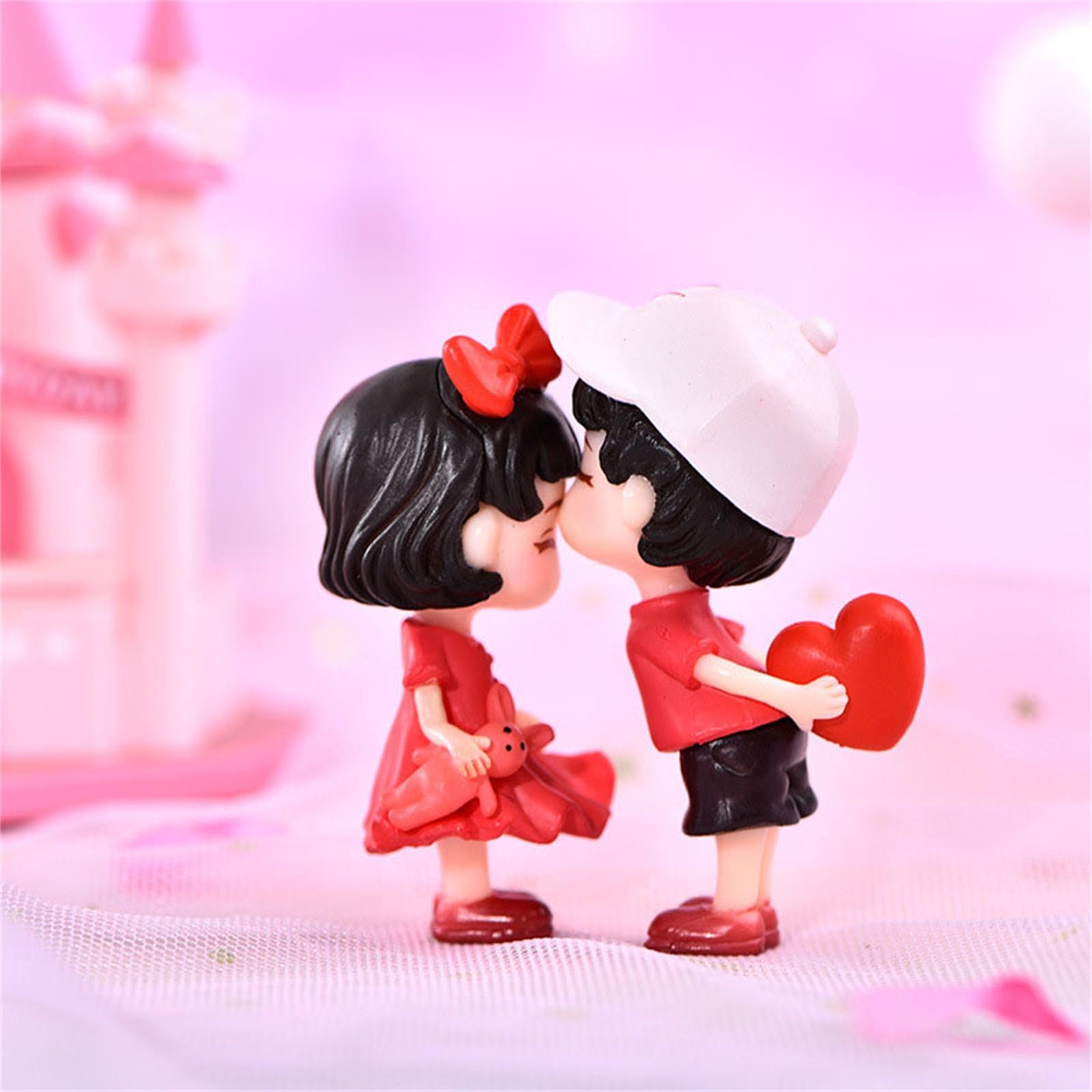 

(Никита) 1 комплект милых любителей миниатюрный пейзаж DIY орнамент сад кукольный домик декор