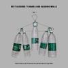 10pcs Space Saving Clasp Fixed Clothes Hangers Windproof Prevent Falling Drying Racks Stainless Steel Outdoor Drying Hanging