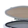 Boat Porthole Port Hole Water Resistant Replacement Accessory Solid with Net Marine Portlight Hatch