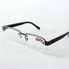 Reading Glass Natural Crystal Lenses for Men and Women with Grade+1.0~+4.0 Eye Protection Glasses