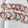 2024 Christmas Santa & Reindeer Hair Ties - High Elasticity (2-Pack)