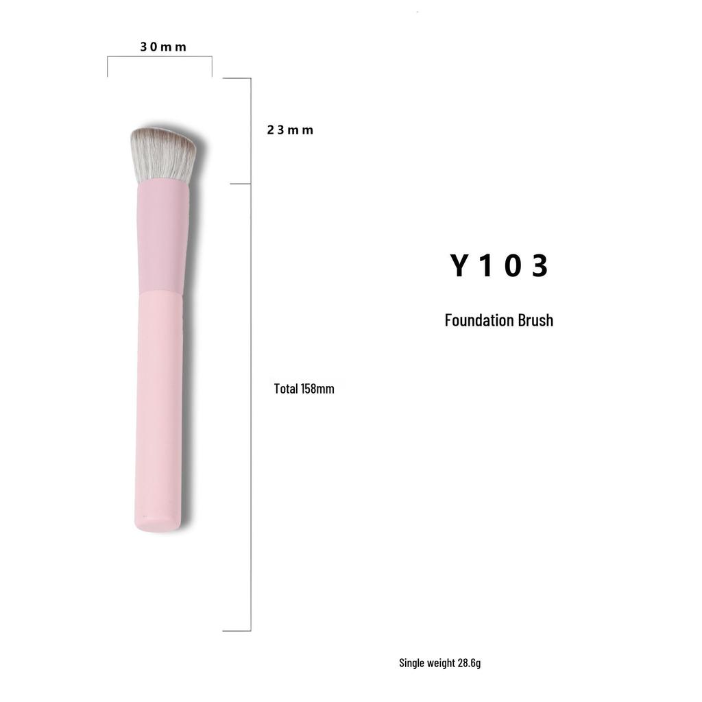 Nowy Fancy Elf Zestaw 8 Pędzli do Makijażu: Pędzle do pudru, cieni do powiek i nóż