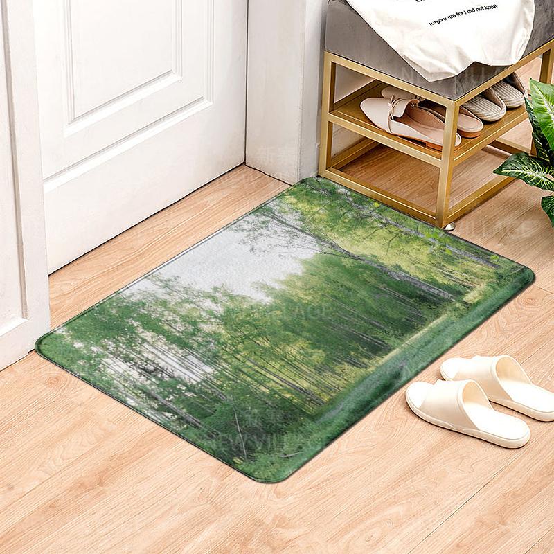 House Entrance Carpet Home Natural and Animal Styles Doormat Room Bath Mat Foot Mat Bath Non-slip Kitchen Water Absorption Mat