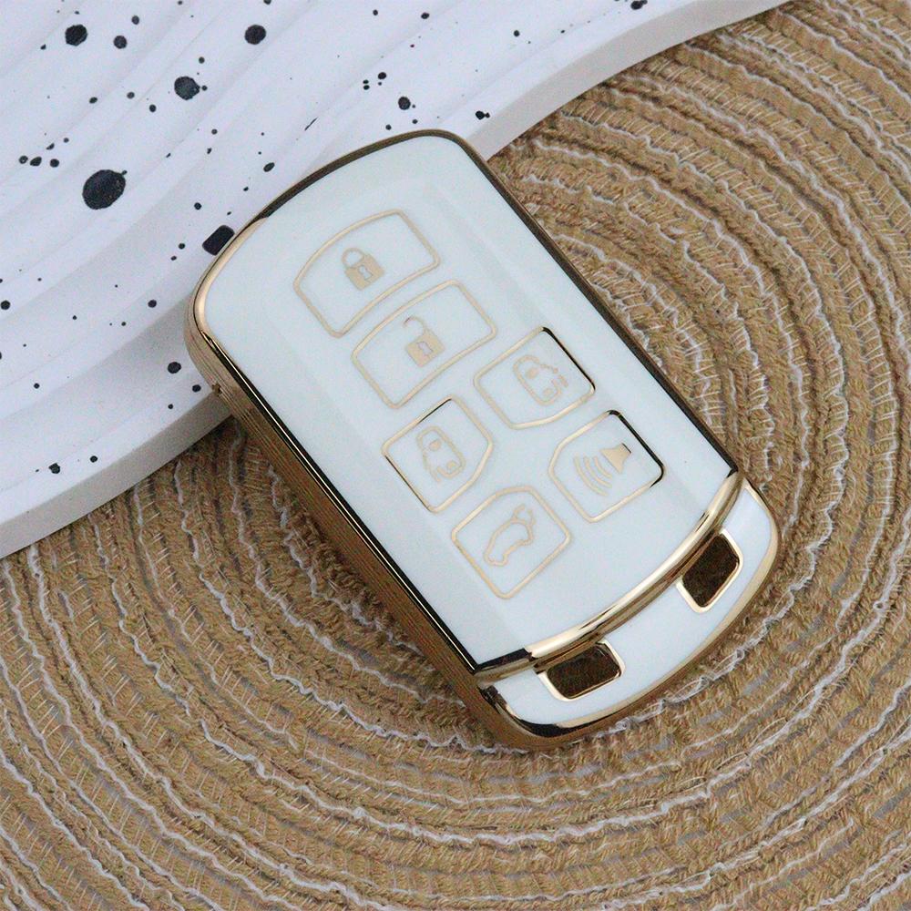

6 Bottons Tpu Car Key Fob Case Cover Shell For Toyota Sienna Se Tacom Car Accessories