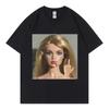 Disgusting Doll Face Funny Meme Graphic T Shirts Unisex Women High Street Fashion Trend Tshirt Summer Casual Losoe Cotton Tshirts