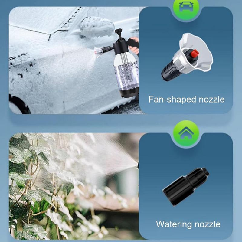 Foam Sprayer Car Wash Handheld Foaming Cannon For Cleaning 2L Handheld Foam Cannon For Garden Hose Multifunctional Car Wash