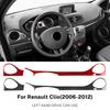 Adesivo Interno Stile Fibra di Carbonio per Renault Clio 3 2006 2007 2008 2009 2010 2011 2012 Pannello Interno