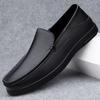 28 Men'S Shoes Leather Shoes Casual Shoes Spring And Summer Low-Top Feet Cowhide Surface Shoes One Pedal Flat-Soled Single Shoes