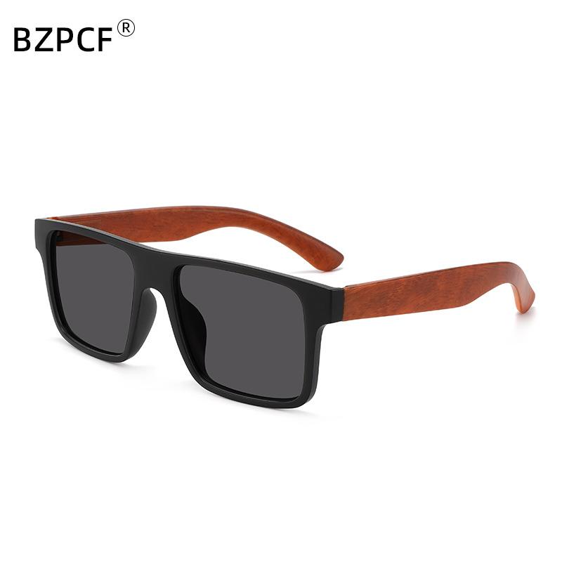 Trendy sunglasses new retro UV-proof bamboo and wood sunglasses men s fashion sunshade sunglasses wholesale