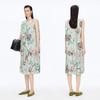 JNBY Summer V-Neck Sleeveless A-Line Dress