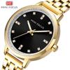 New Simple Diamond-encrusted Women's Watch Japanese Movement Waterproof Steel Band Quartz Women's Watch