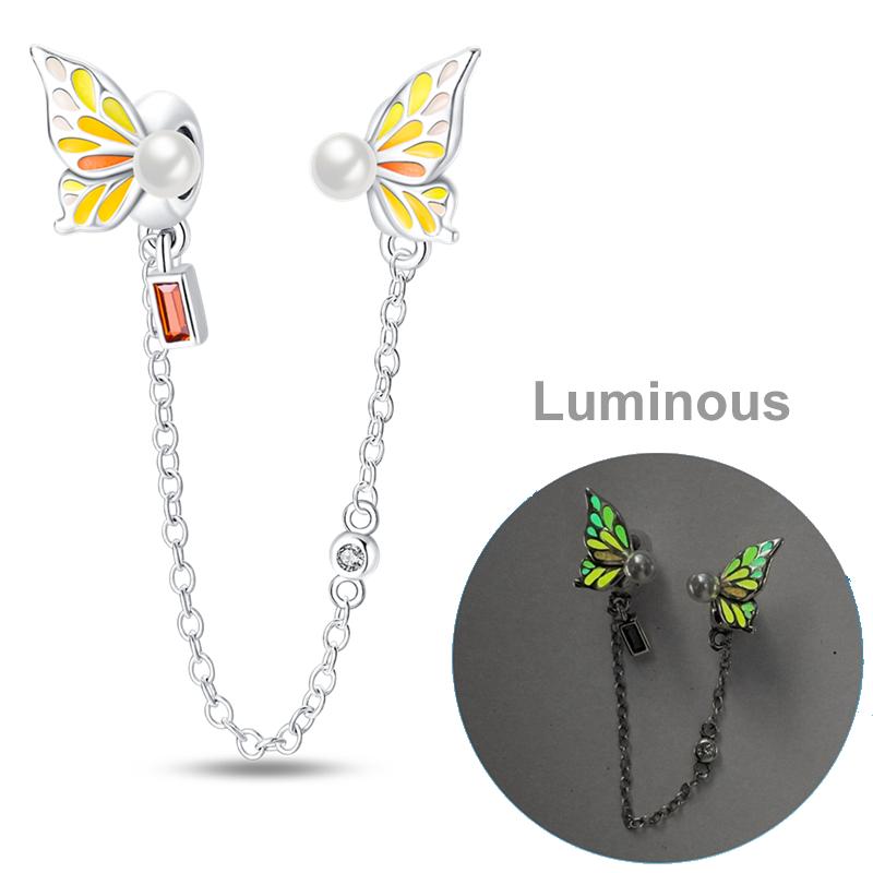 Copper Halloween Charms Beads Skull Ghosts Witches Death Gods Pumpkins Dangle Fit Original Pandora Bracelet Jewelry