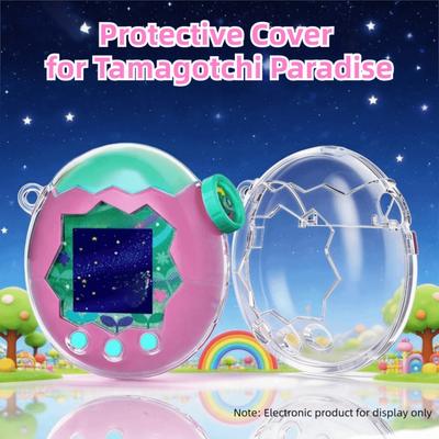 PC Protective Cover Protector Anti-scratch Hard Shell Clear Decorative Protective Case for Tamagotchi Paradise