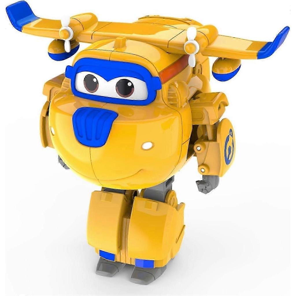 2025 Super Wings Donnie 5' Transforming Character Easy Transformation Preschool Kids Gift Toys