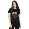 ACDC Womens/Ladies Flash Circle Cotton Boyfriend T-Shirt