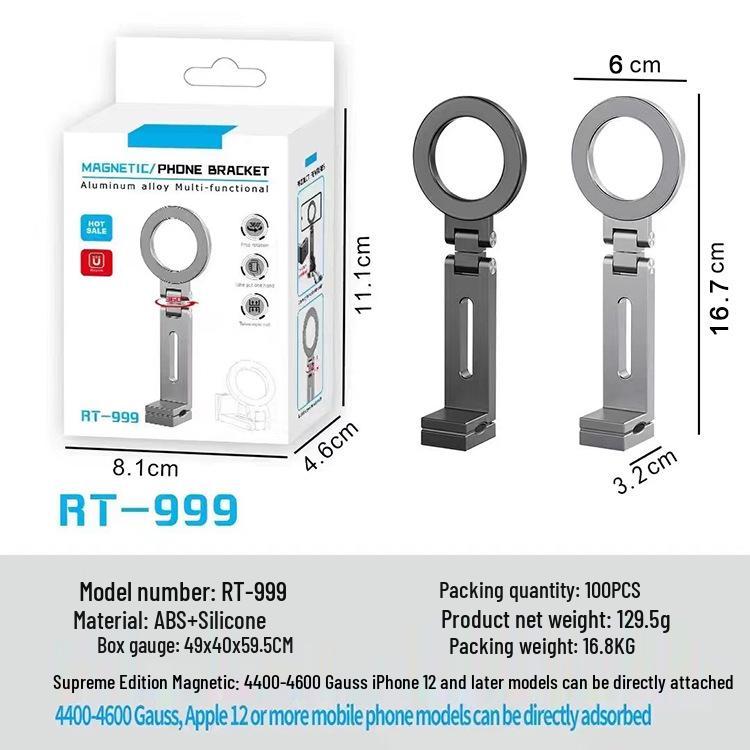 New MagSafe Foldable Rotating Phone Stand: Portable, Magnetic, and Travel-Friendly