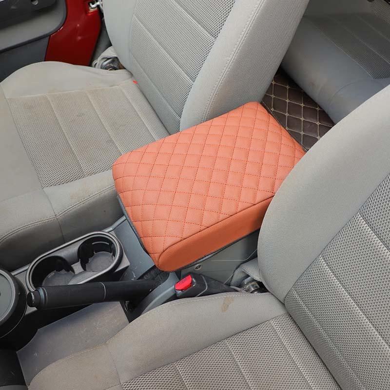 Center Console Armrest Cover Pad for Jeep Wrangler JK 2007-2010 Car Interior Accessories