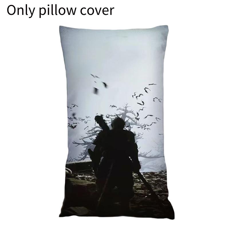 Wukong Black Myth Rectangular Pillow Cover Peripheral Bed Sofa Decoration Gift
