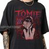 Vintage Tomie Anime T-Shirt für Kinder, Kawakami Tee, Uzumaki Junji Ito Geschenk, Japanisches Horror Manga Tee
